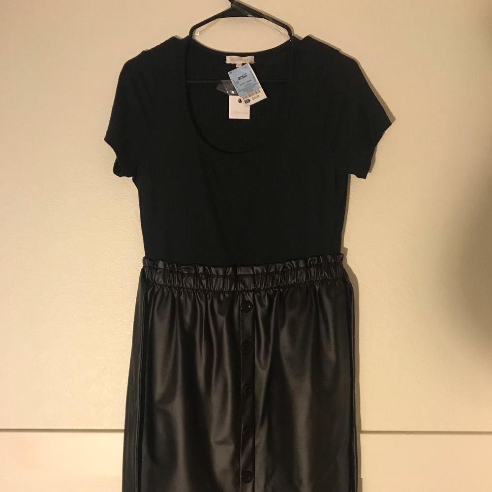 Short black dress